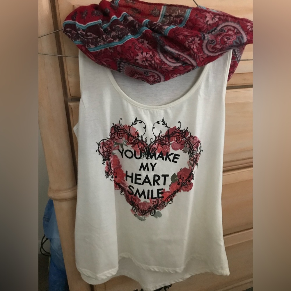 Women sleeveless shirt Belle  du Jour Size S